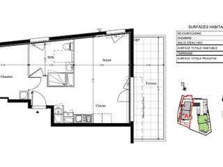 Vente appartement 2 pièces