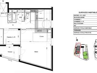 Vente appartement 3 pièces
