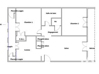Vente appartement 3 pièces