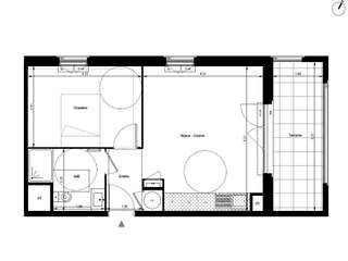 Vente appartement 2 pièces