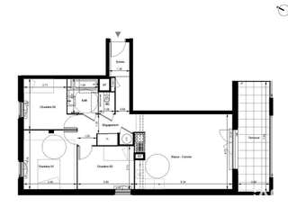 Vente appartement 4 pièces