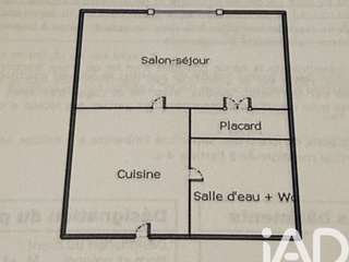 Vente appartement 1 pièce