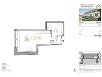 Vente appartement 1 pièce