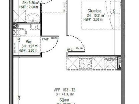 Vente appartement 2 pièces Vente appartement 2 pièces