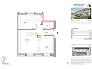 Vente appartement 3 pièces
