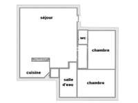 Vente appartement 3 pièces Vente appartement 3 pièces