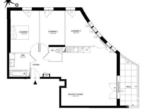 Vente appartement 4 pièces Avrillé 49