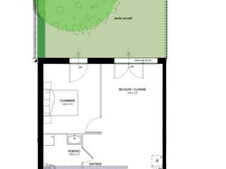 Vente appartement 2 pièces