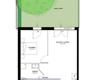 Vente appartement 2 pièces Avrillé 49