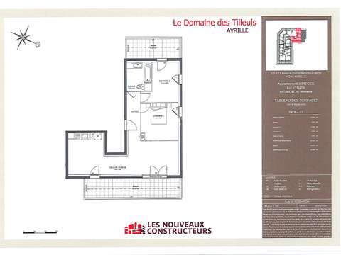 Vente appartement 3 pièces