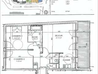 Vente appartement 3 pièces