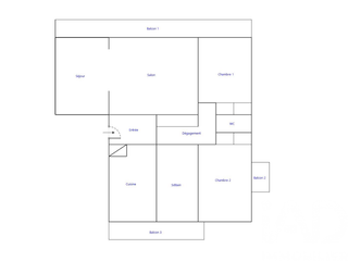 Vente appartement 4 pièces