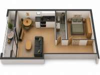 Vente appartement 2 pièces