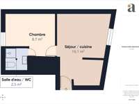 Vente appartement 2 pièces Vente appartement 2 pièces