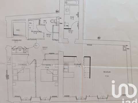 Vente appartement 3 pièces