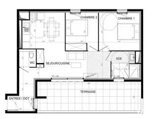 Vente appartement 3 pièces