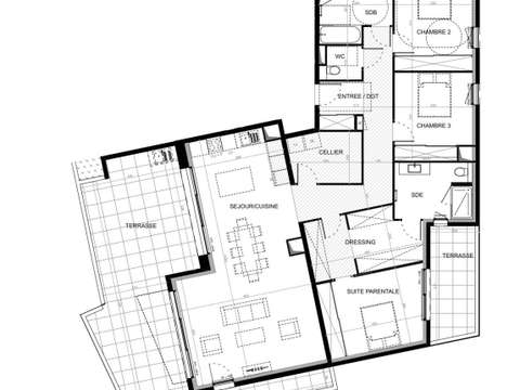 Vente appartement 4 pièces Baillargues 34