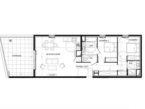 Vente appartement 3 pièces Baillargues 34