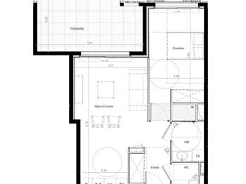 Vente appartement 2 pièces Vente appartement 2 pièces