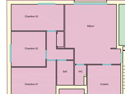 Vente appartement 4 pièces