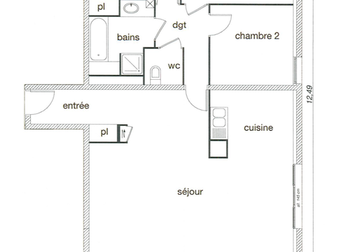 Vente appartement 4 pièces