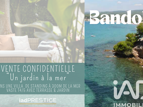 Vente appartement 5 pièces Bandol 83