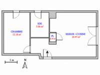 Vente appartement 2 pièces Vente appartement 2 pièces