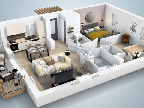 Vente appartement 3 pièces