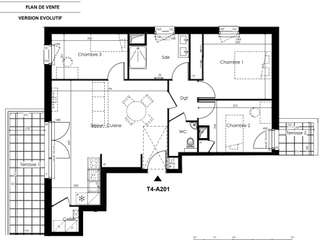 Vente appartement 4 pièces