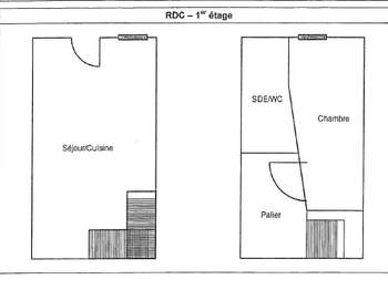 Vente appartement 1 pièce Basse-indre 44