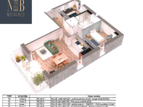 Vente appartement 2 pièces