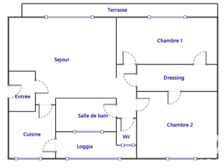 Vente appartement 3 pièces