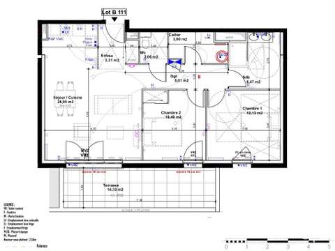 Vente appartement 3 pièces