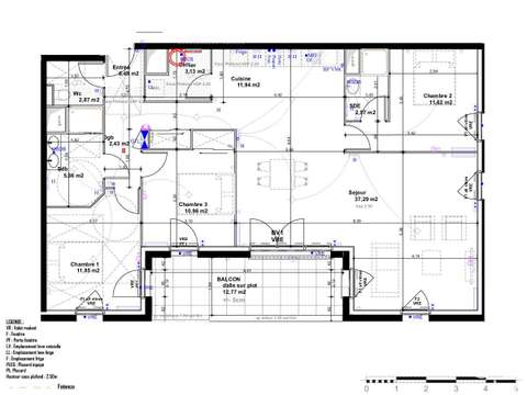 Vente appartement 4 pièces