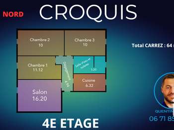Vente appartement 4 pièces Vente appartement 4 pièces