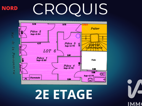 Vente appartement 2 pièces Vente appartement 2 pièces