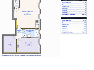 Vente appartement 3 pièces