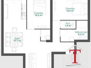 Vente appartement 4 pièces