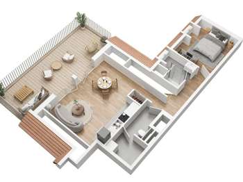 Vente appartement 2 pièces Vente appartement 2 pièces