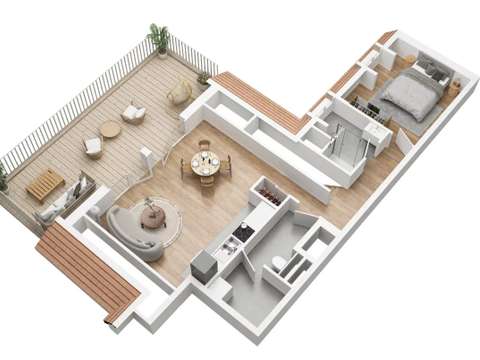 Vente appartement 2 pièces Vente appartement 2 pièces