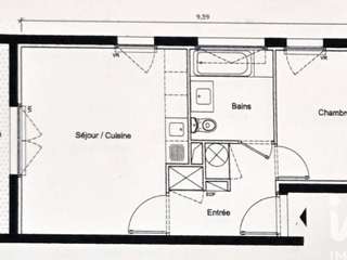Vente appartement 2 pièces