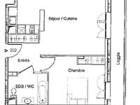 Vente appartement 2 pièces