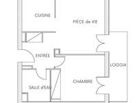 Vente appartement 2 pièces