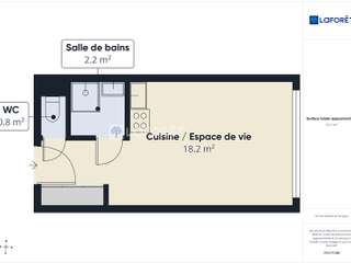 Vente appartement 1 pièce