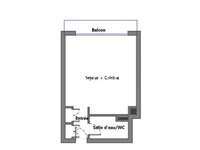Vente appartement 1 pièce