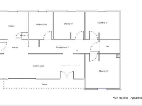 Vente appartement 4 pièces
