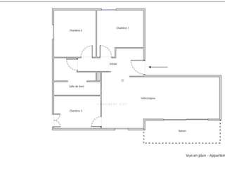 Vente appartement 4 pièces