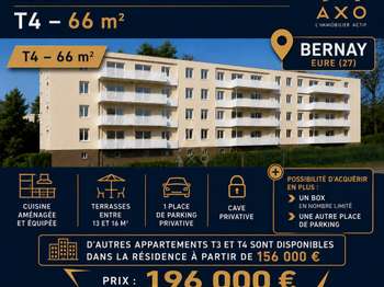 Vente Appartement 4 piècesBernay