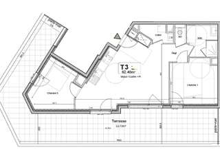 Vente appartement 3 pièces