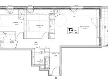 Vente appartement 3 pièces Vente appartement 3 pièces
